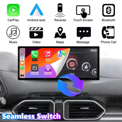 Mazda CX-5 (2017–2021) 12.3" Linux CarPlay Screen Upgrade