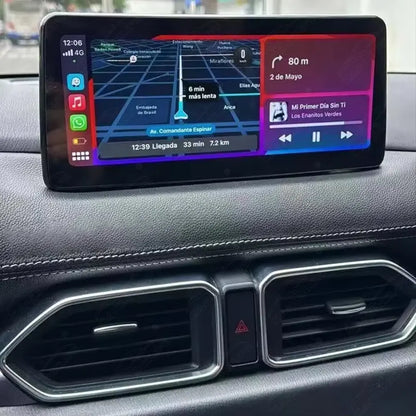 Mazda CX-5 (2017–2021) 12.3" Android Car Screen Upgrade with Wireless CarPlay & Android Auto | Retains OEM System