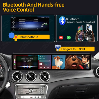Mercedes-Benz A-Class/CLA/GLA W176/C117/X117/X156 (2013–2019) 24.6" Dual Screen Android Upgrade | Wireless CarPlay & Android Auto | Retains OEM System