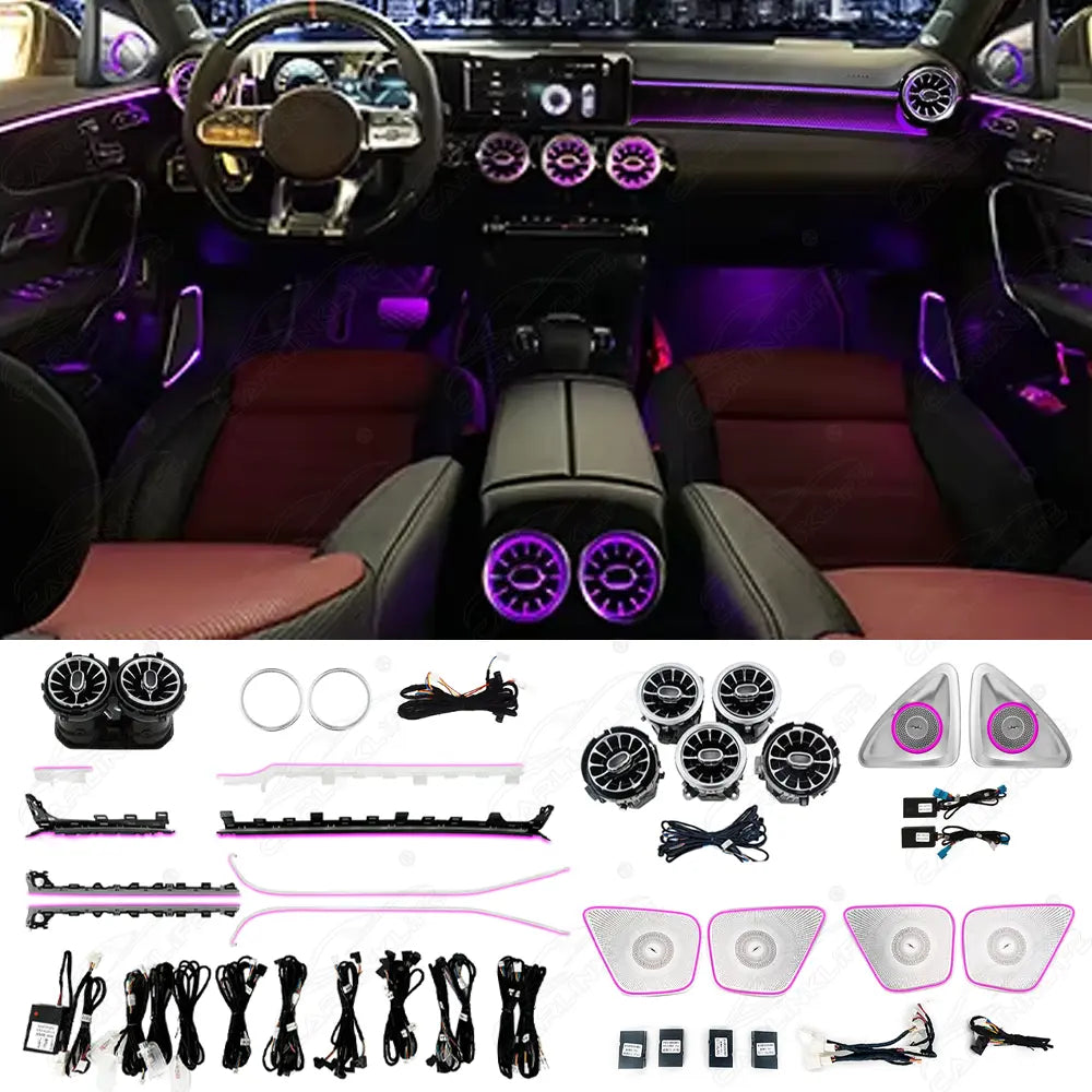 Mercedes-Benz A-Class W177 & CLA-Class C118 (2019–2023) Ambient Lighting Kit