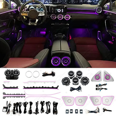 Mercedes-Benz A-Class W177 & CLA-Class C118 (2019–2023) Ambient Lighting Kit