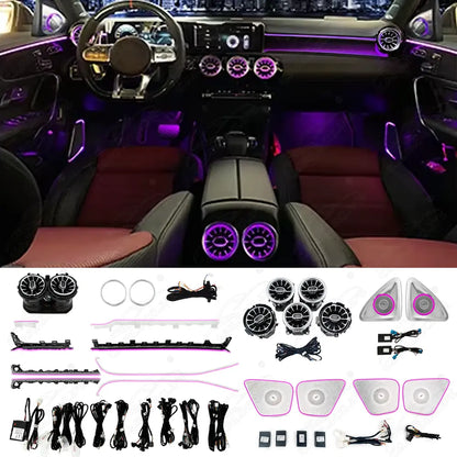Mercedes-Benz A-Class W177 & CLA-Class C118 (2019–2023) Ambient Lighting Kit