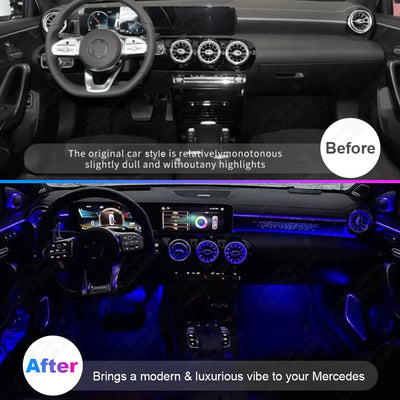 Mercedes-Benz A-Class W177 & CLA-Class C118 (2019–2023) Ambient Lighting Kit