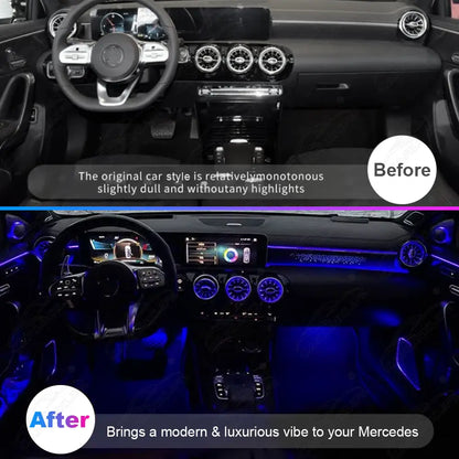 Mercedes-Benz A-Class W177 & CLA-Class C118 (2019–2023) Ambient Lighting Kit
