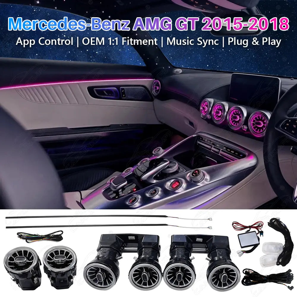 Mercedes-Benz AMG GT (2015–2018) Ambient Lighting Kit