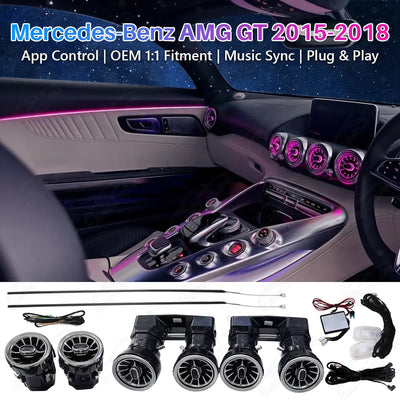 Mercedes-Benz AMG GT (2015–2018) Ambient Lighting Kit