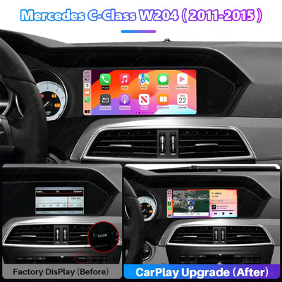 Mercedes-Benz C-Class W204 (2011–2015) 8.8" Linux Screen Upgrade | Wireless CarPlay & Android Auto