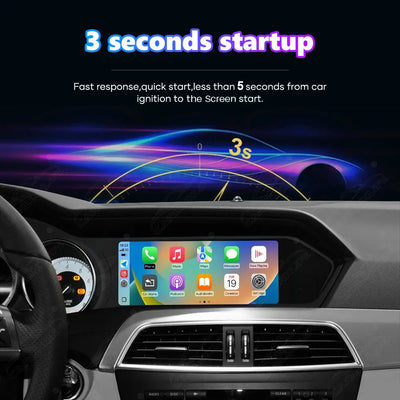 Mercedes-Benz C-Class W204 (2011–2015) 8.8" Linux Screen Upgrade | Wireless CarPlay & Android Auto