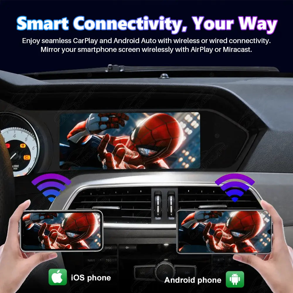 Mercedes-Benz C-Class W204 (2011–2015) 8.8" Linux Screen Upgrade | Wireless CarPlay & Android Auto