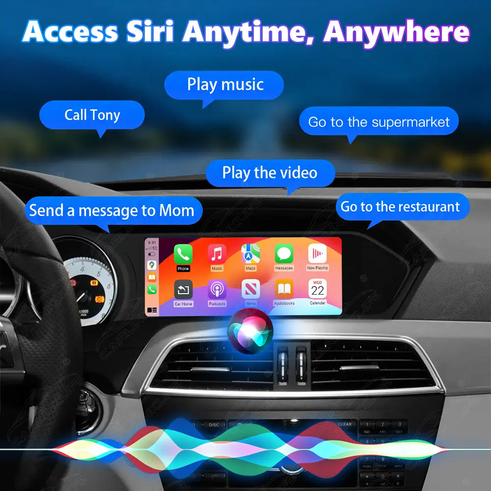 Mercedes-Benz C-Class W204 (2011–2015) 8.8" Linux Screen Upgrade | Wireless CarPlay & Android Auto