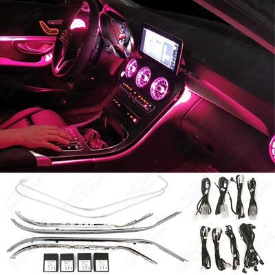 Mercedes-Benz C-Class W205 & GLC X253 (2015–2022) Ambient Lighting Kit