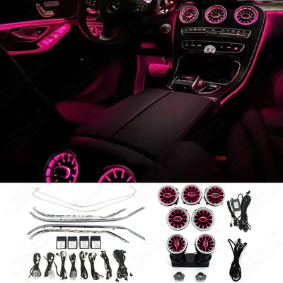 Mercedes-Benz C-Class W205 & GLC X253 (2015–2022) Ambient Lighting Kit