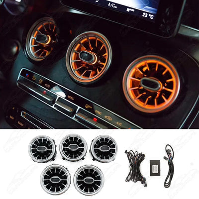 Mercedes-Benz C-Class W205 & GLC X253 (2015–2022) Ambient Lighting Kit