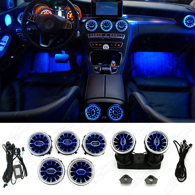 Mercedes-Benz C-Class W205 & GLC X253 (2015–2022) Ambient Lighting Kit