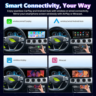 Mercedes-Benz E-Class W213 (2016–2020) 24.6" Digital Cluster & Linux Screen Upgrade | Wireless CarPlay & Android Auto | Analog Cluster Only