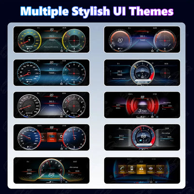 Mercedes-Benz E-Class W213 (2016–2020) 24.6" Digital Cluster & Linux Screen Upgrade | Wireless CarPlay & Android Auto | Analog Cluster Only