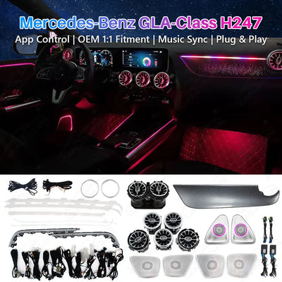 Mercedes-Benz GLA-Class H247 Ambient Lighting Kit