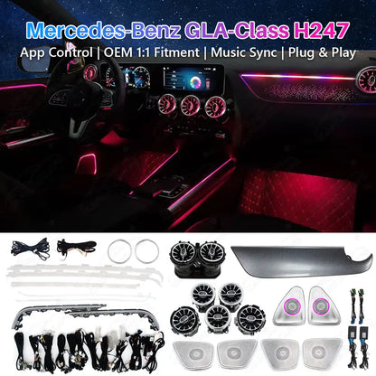 Mercedes-Benz GLA-Class H247 Ambient Lighting Kit
