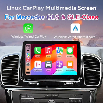 Mercedes-Benz GL / GLS-Class X166 (2013–2019) & ML / GLE-Class W166 (2012–2018) 8.4" Linux Screen Upgrade | Wireless CarPlay & Android Auto