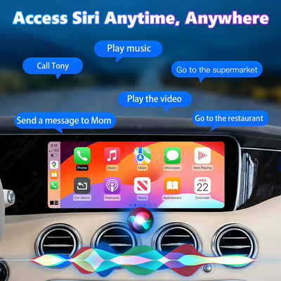 Mercedes-Benz S-Class W222 (2014–2017) 12.3" Linux Screen Upgrade | Wireless CarPlay & Android Auto | OEM Instrument Cluster Retained