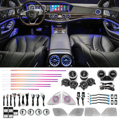 Mercedes-Benz S-Class W222 Ambient Lighting Kit