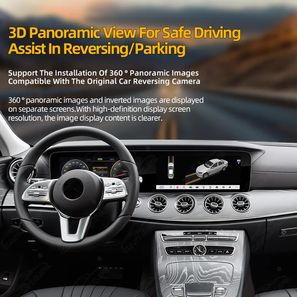 Mercedes-Benz CLS C257 (2018–2020) 12.3" Dual Screen Android Upgrade | Wireless CarPlay & Android Auto | OEM LCD Cluster Retained
