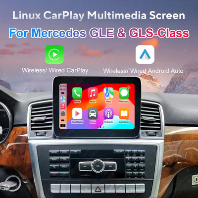 Mercedes-Benz ML / GLE-Class W166 (2012–2018) & GL / GLS-Class X166 (2013–2019) 8.4" Linux Screen Upgrade | Wireless CarPlay & Android Auto