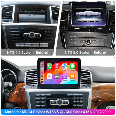 Mercedes-Benz ML / GLE-Class W166 (2012–2018) & GL / GLS-Class X166 (2013–2019) 8.4" Linux Screen Upgrade | Wireless CarPlay & Android Auto