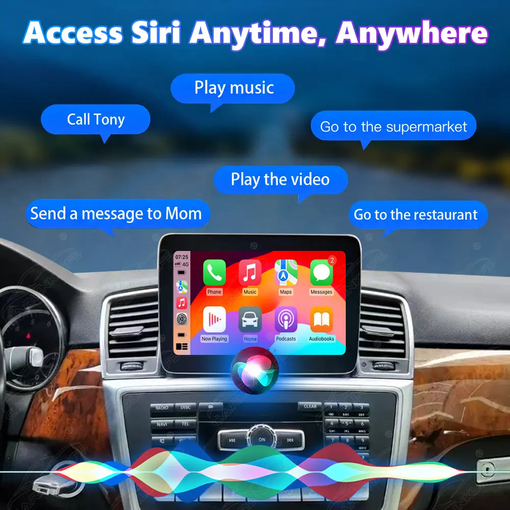 Mercedes-Benz ML / GLE-Class W166 (2012–2018) & GL / GLS-Class X166 (2013–2019) 8.4" Linux Screen Upgrade | Wireless CarPlay & Android Auto