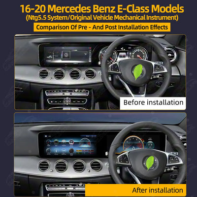 Mercedes-Benz E-Class W213 (2016–2020) 24.6" Digital Cluster & Android Screen Upgrade | Wireless CarPlay & Android Auto | Analog Cluster Only