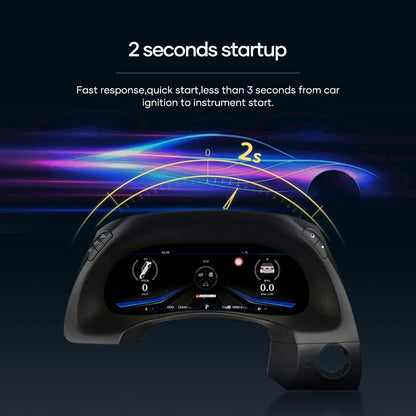 12.3" LCD Digital Cluster For Nissan Patrol Y62 Armada Infiniti QX80 2014-2019 Linux Dashboard Gauge Cluster (LHD)