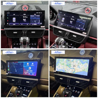 Porsche Cayenne 2010-2017 Touch Screen  12.3" Car Stereo Android Car Radio GPS Navigation WiFi Carplay/ Stop Watch/ AC Panel