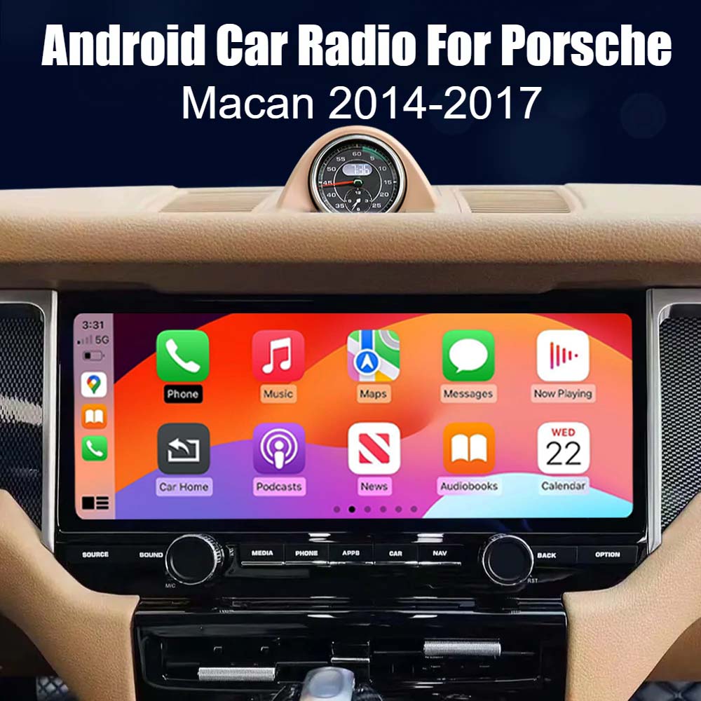 Porsche Macan 2014-2017 Car Stereo Android Car Radio GPS Navigation Multimedia Player Head Unit with CarPlay