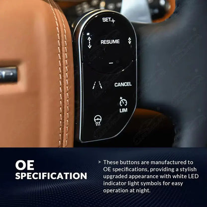 Steering Wheel Control Buttons for Range Rover Vogue Sport L405 L494 2013-2017 Land Rover Discovery 5 LR5 2017-2019