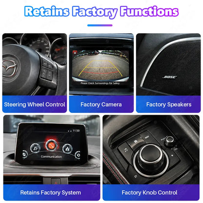 Mazda CX-5 (2012–2016) 12.3" Linux CarPlay Screen Upgrade