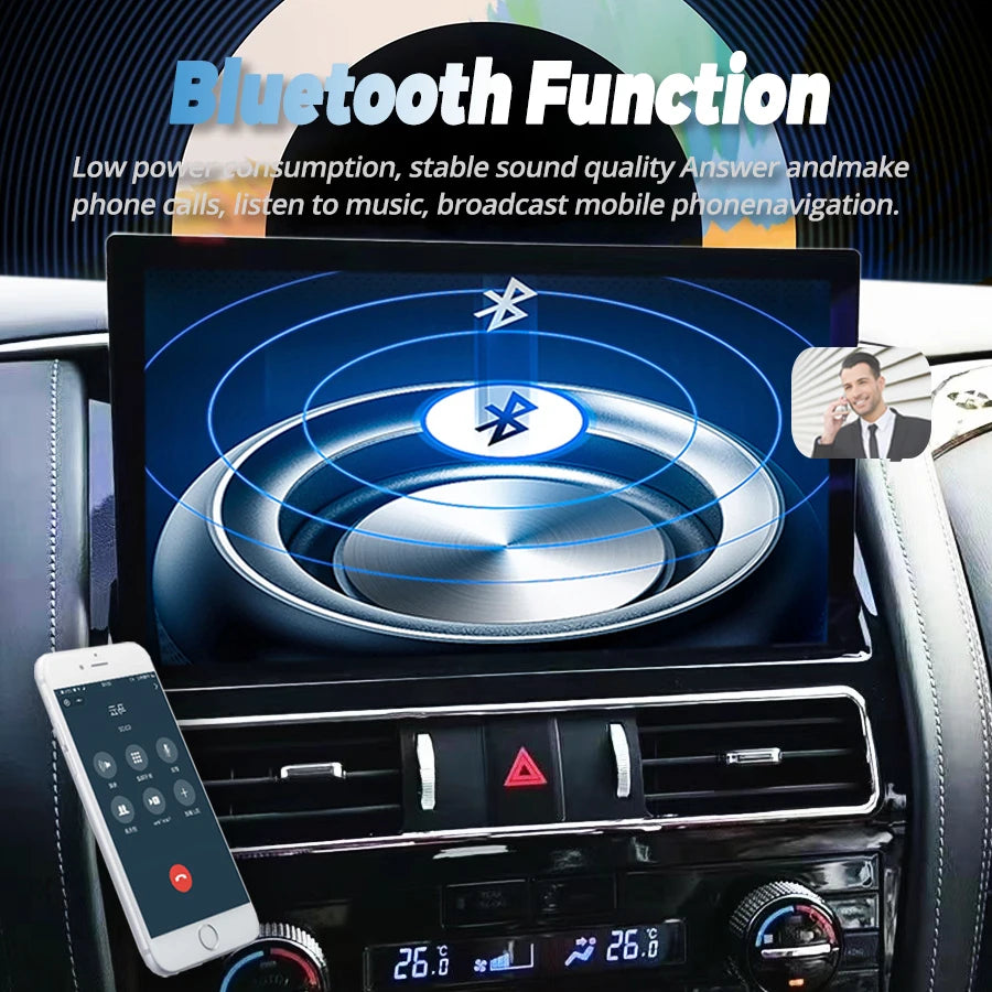 13.3 Inch Android Car Radio For Nissan Armada Y62 Patrol Infiniti QX80 QX56 2010-2022 Car Stereo CarPlay Multimedia Player