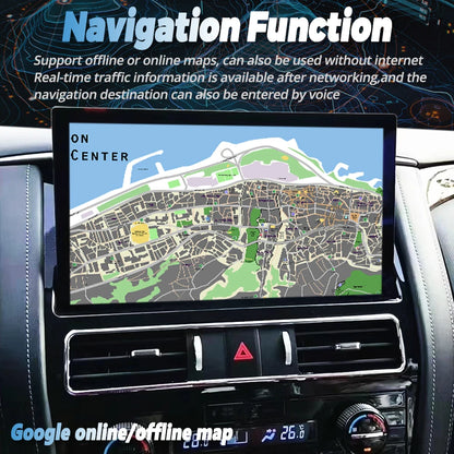 13.3 Inch Android Car Radio For Nissan Armada Y62 Patrol Infiniti QX80 QX56 2010-2022 Car Stereo CarPlay Multimedia Player