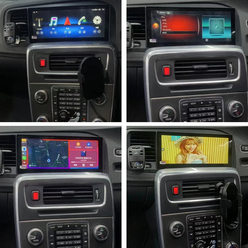 8.8 inch Car Radio For Volvo S60 V60 2011-2020 Car Stereo CarPlay Multimedia Player