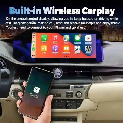 Lexus ES 2013–2018 12.3" Android Car Stereo Apple CarPlay Android Auto Screen Upgrade