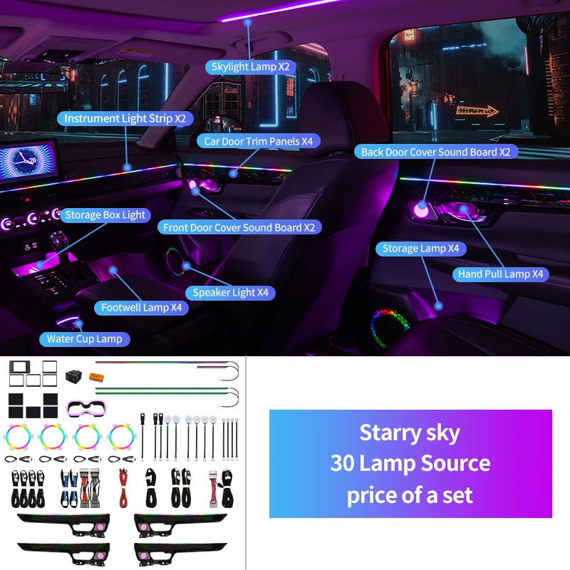 Honda CRV 2023-2024 Ambient Light Kits