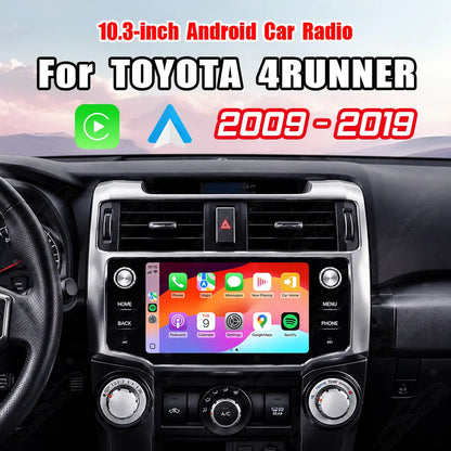 Toyota 4Runner (2009-2019) 10.3" Android Car Screen Upgrade with Wireless CarPlay & Android Auto