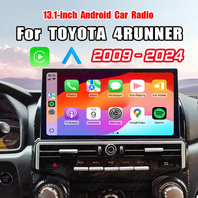 Toyota 4Runner (2009–2024) 13.1" Android Screen Upgrade | Wireless CarPlay & Android Auto
