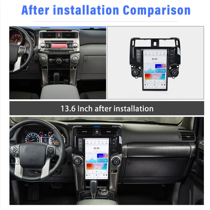 Toyota 4Runner 2009-2020 Tesla-Style Android Screen GPS Navigation Radio 13.6''