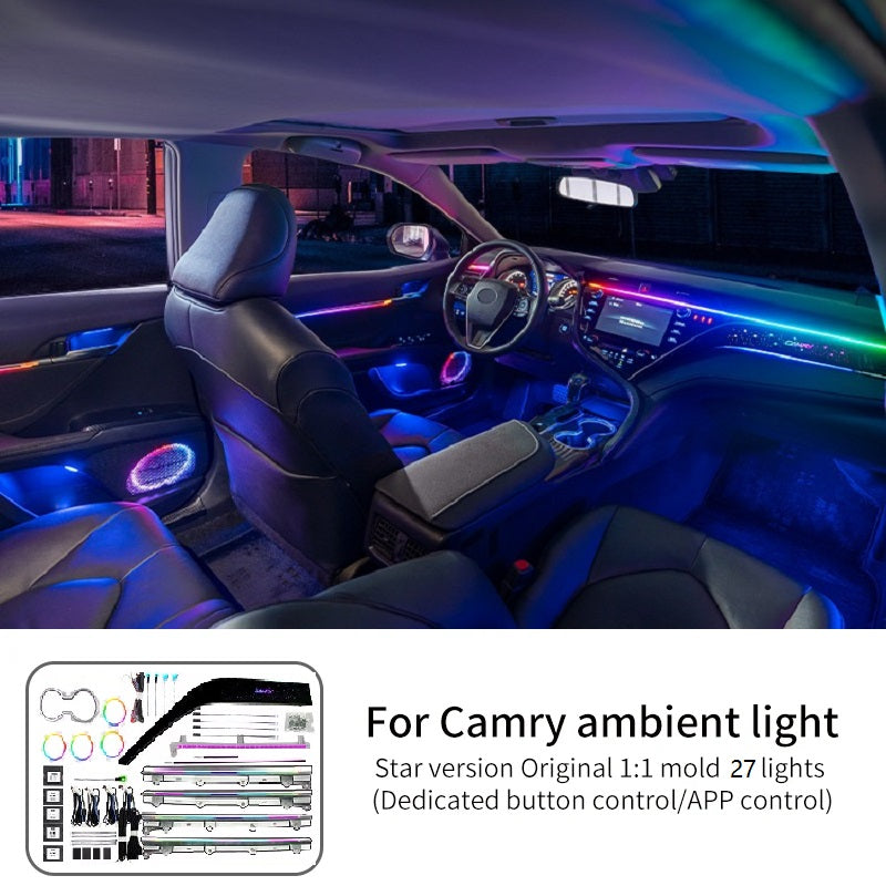 Toyota Camry 2018 2023 Ambient Light Kits Carlinklife