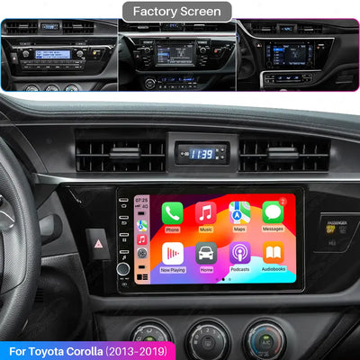 Toyota Corolla (2013–2019) 8" Linux Wireless CarPlay & Android Auto Screen Upgrade