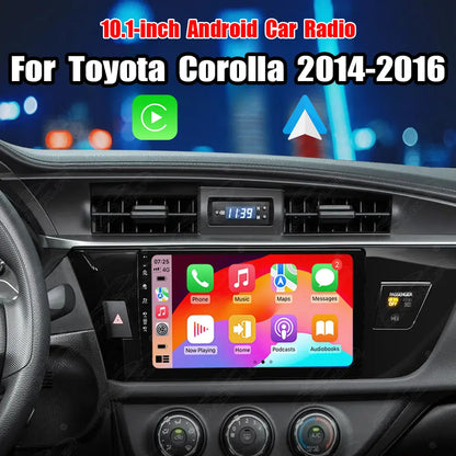 10.1 inch Android Car Radio For Toyota Corolla 2014-2016 Car Stereo CarPlay Multimedia Player