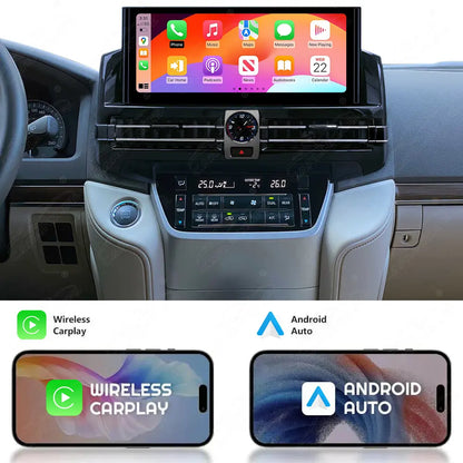 Toyota Land Cruiser LC200 2007-2020 12.3" Android Car Stereo Apple CarPlay Android Auto Screen Upgrade