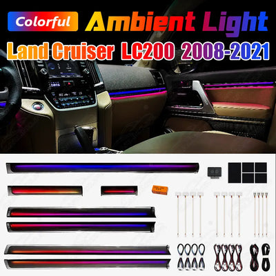 Toyota Land Cruiser LC200 2008-2021 Ambient Light Kit