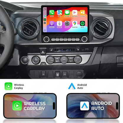 Toyota Tacoma 2016-2021 10.2" Android Car Stereo Apple CarPlay Android Auto Screen Upgrade
