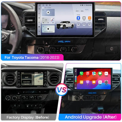 Toyota Tacoma (2016–2023) 14.6" Android Car Screen Upgrade | Wireless CarPlay & Android Auto